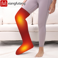 Winter Heated Sock Rechargeable Battery Stocking Women Electric Heating Ski Socks Sports Man Thermal with Warmer Foot