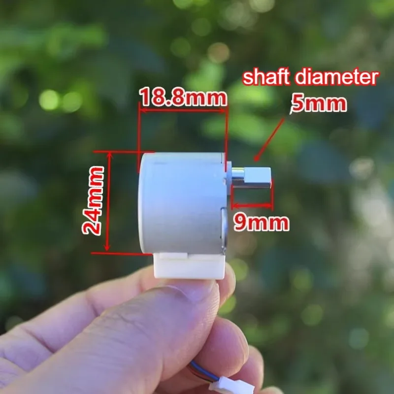 DC5V deceleration stepper motor, wind guide motor 24BYJ484 phase 5-wire miniature deceleration stepper motor