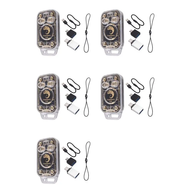 5X Chameleon V2.0 RFID Smart Chip Reader Emulator 125Khz 13.56Mhz Card Decode Duplicator Restart-Y41A