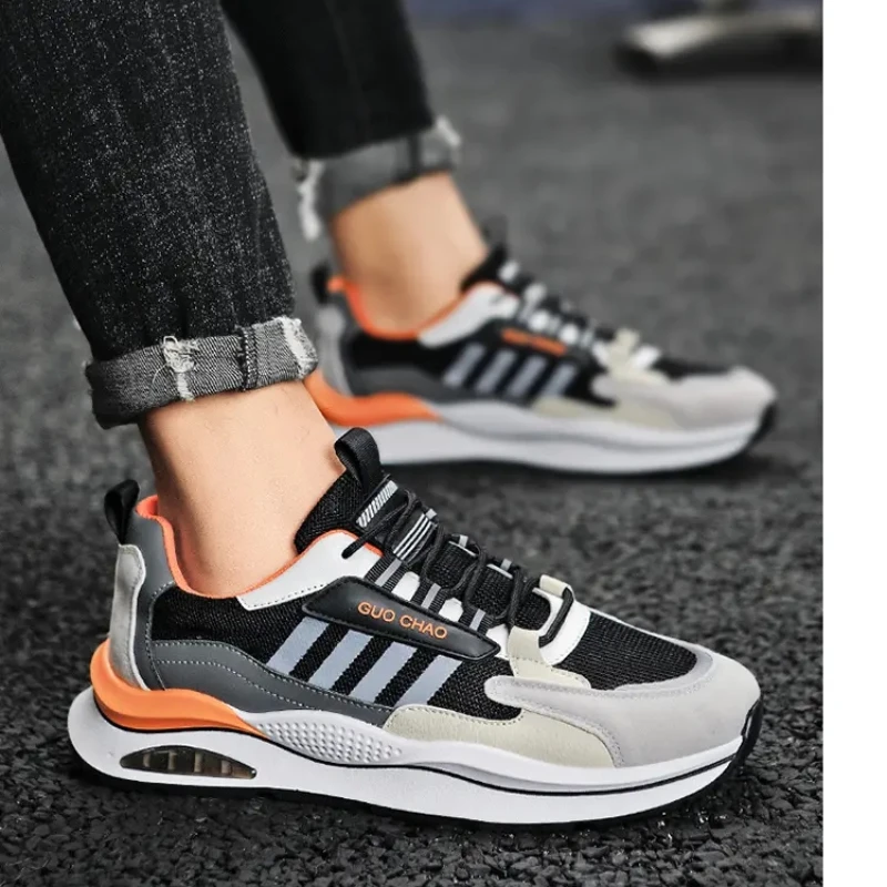 Zapatos de marca de moda para hombre y mujer, zapatillas informales transpirables, suaves y cómodas, Tenis femeninos para caminar