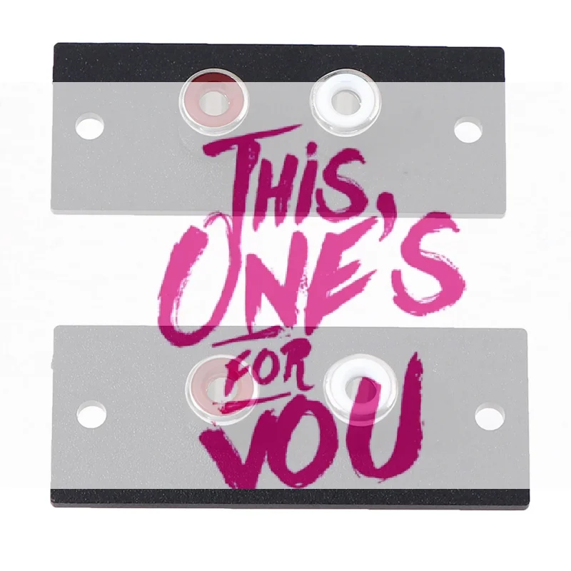 【BA】2PCS 2 Way Rca …