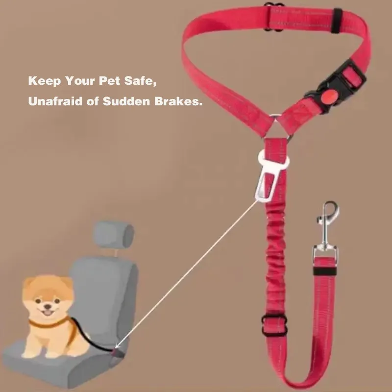 Compatible with Car Seats Metal Seat Belt Clip and Buckle Lock, 2/5PCS Seat Belt Adapters Car Metal Clips for Pet Leashes