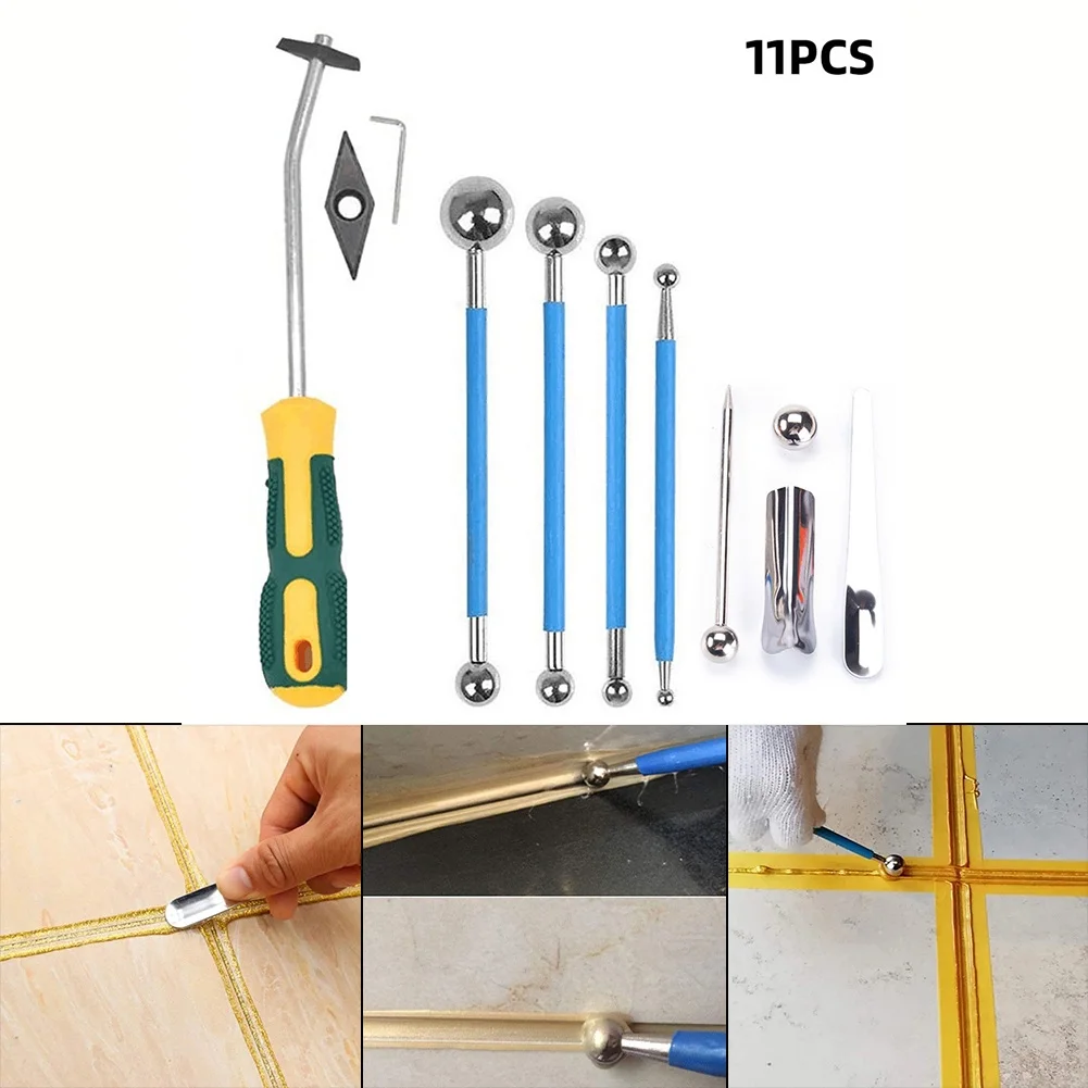 Brand New High-quality Hand Tools Repair Tools Repair Tools Tile Floor Seam Filling And Caulking Kit Grout Remover Tool