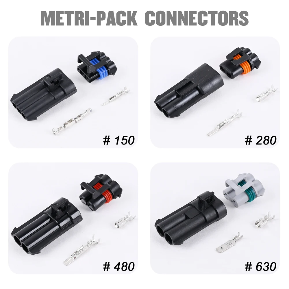 JRready Removal Tool KIT for Weather Pack MetriPack Series Connector Harness Terminals And Adapter Crimp Pin Etc