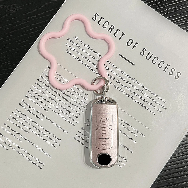 Fashion for Mazda 2 3 6 Axela Atenza CX-5 CX5 CX-3 CX-7 CX8 CX-9 2016 2017 2018 2019 Remote 3 Button Car Key Case Cover Keychain view 4