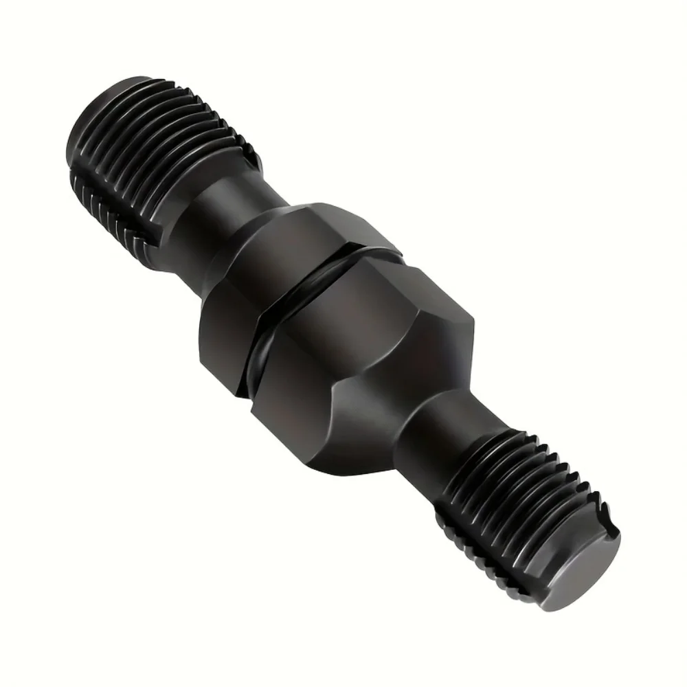 1 Spark Plug Hole Thread Repair Tool, Automotive Spark Plug Tap and Thread Restorer, Suitable for Cars, Motorcycles, Trucks, Compatible with Spark Plugs
