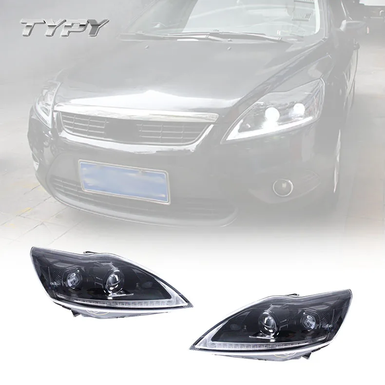 

Car Lighting System Headlights Modified Head Lamp LED DRL Daytime Running Lights For Ford Focus 2009-2013