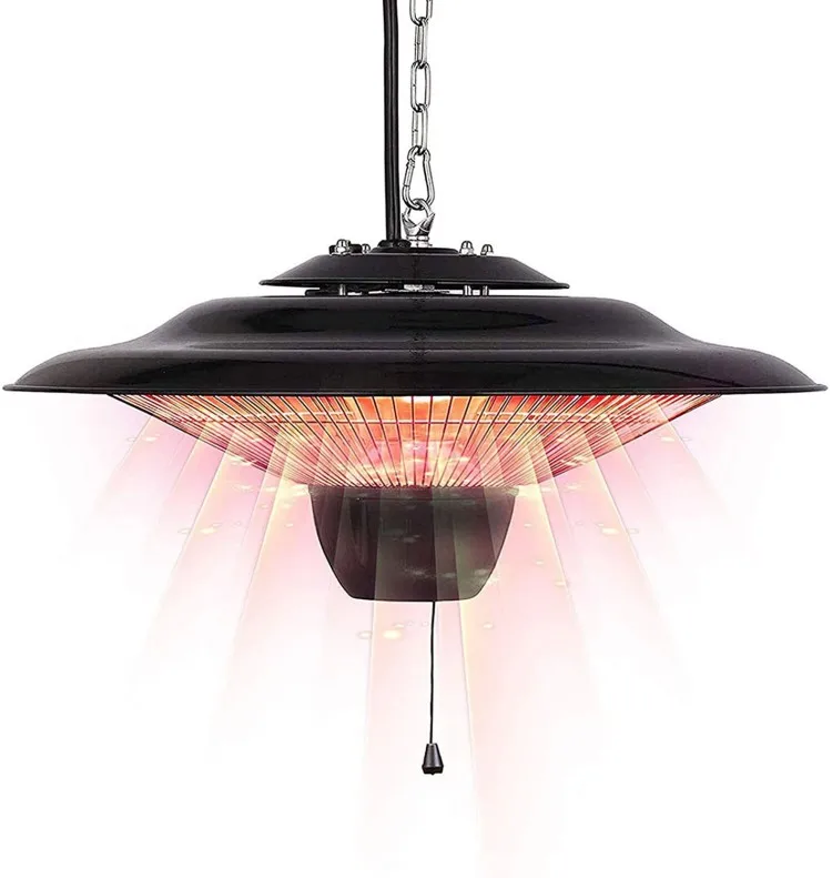 

Wholesale Electric Ceiling Hanging Lighting Infrared Heater Quality Safe Patio Outdoor Carbon Fiber Electric Heater