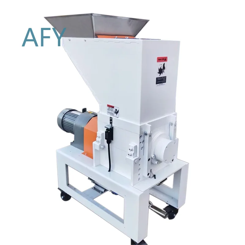 Online Energy-Saving Low-Speed Plastic Shredder for PET Bottle Film Pipe Recycling Industrial Waste Crusher Recycling Machine