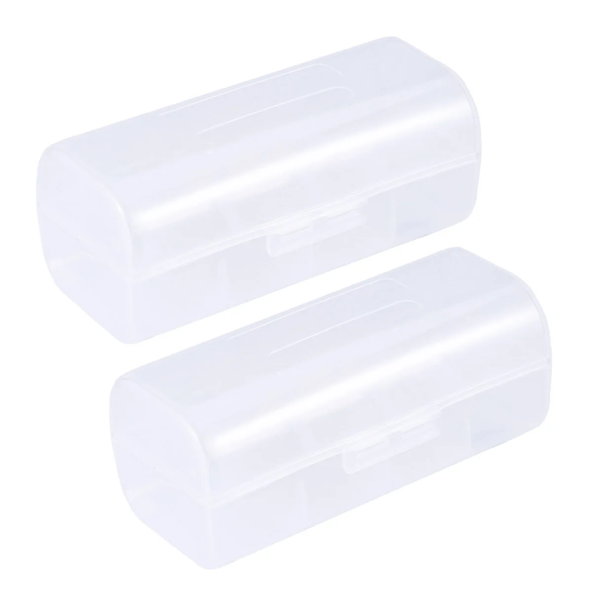 

2 Pcs Storage Hard Case for 26650 Travel Electronics Organiser Durable