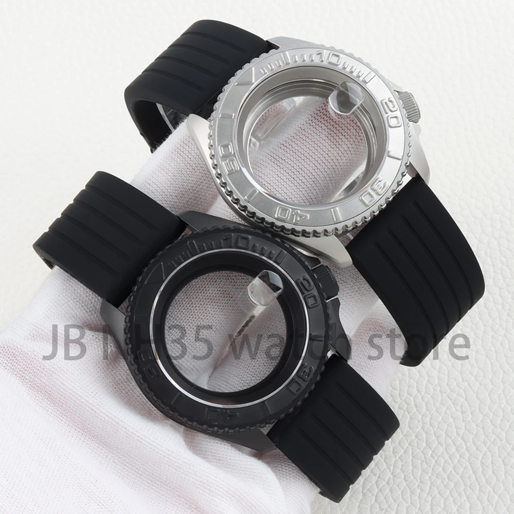ブラック-pvd-シルバー-42mm-nh35-時計ケース-サファイアガラス-316l-ステンレススチール-skx007-nh35-nh36-ムーブメント用-285mm-ダイヤル-防水