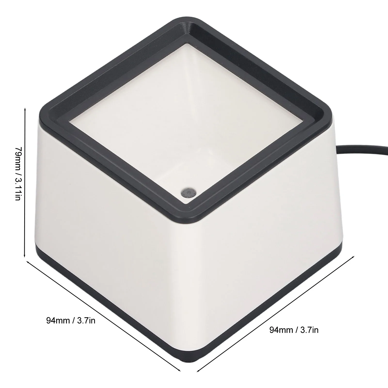 Hands  Barcode Scanner Desktop Barcode Scanner Voice Announcement Quick Response 2D Handled Barcode Reader for Business Stores