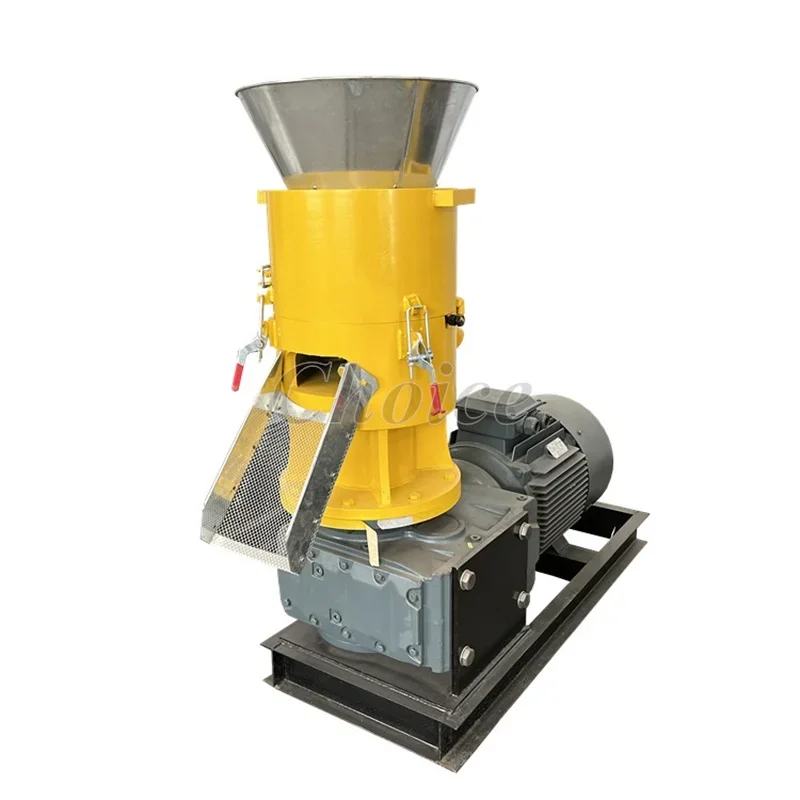 

Sawdust Wood Pellet Pinewood Hammer Mill Machine Biomass Pellet Machines Wood Chip Flat Die Granulator