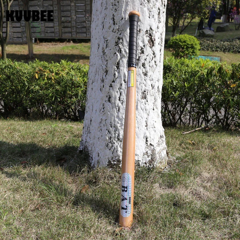 Wood Baseball Bat Anti-Slip Sports Training Grip Sports Self-defense Personal Safety