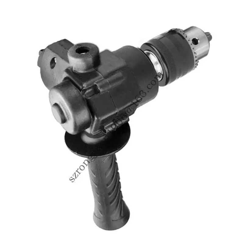 

90 Degree Portable Right Angles Grinder Converter Chuck Angles Impact Drill Adapter for Grinder Power Tool Accessories .Q0KF