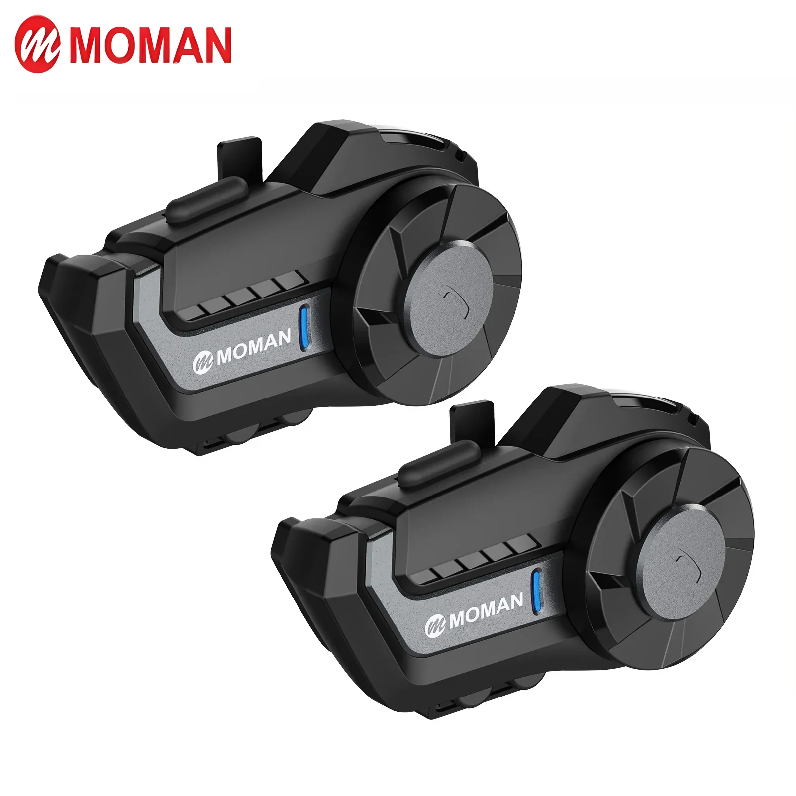 

MOMAN H2 pro Helmet Intercom Bluetooth Motorcycle Helmet Headset Headphone Wireless Bike Waterproof WiFi Video Recorder Synco