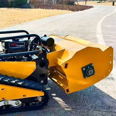 맞춤형 4행정 제로턴 산업용 및 농업용 원격 제어 잔디 깎는 기계 - 업그레이드 가능한 디젤 엔진