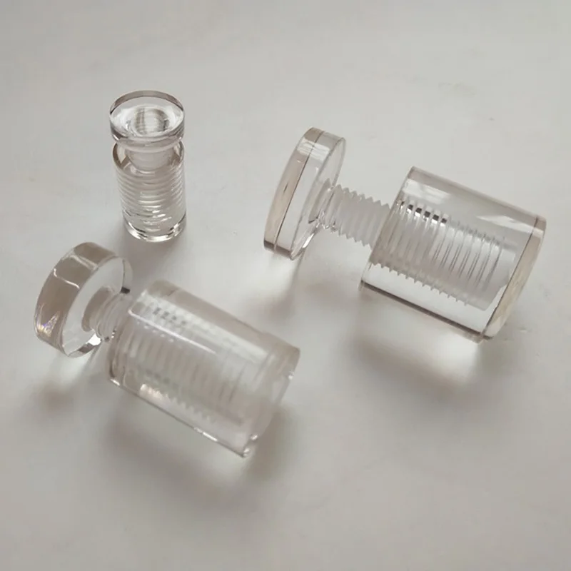 1PCS Acrylic Transparent Billboard Fixed Advertising Nails Screws Decorative Wall Nails Bathroom Mirror Nails Accessories