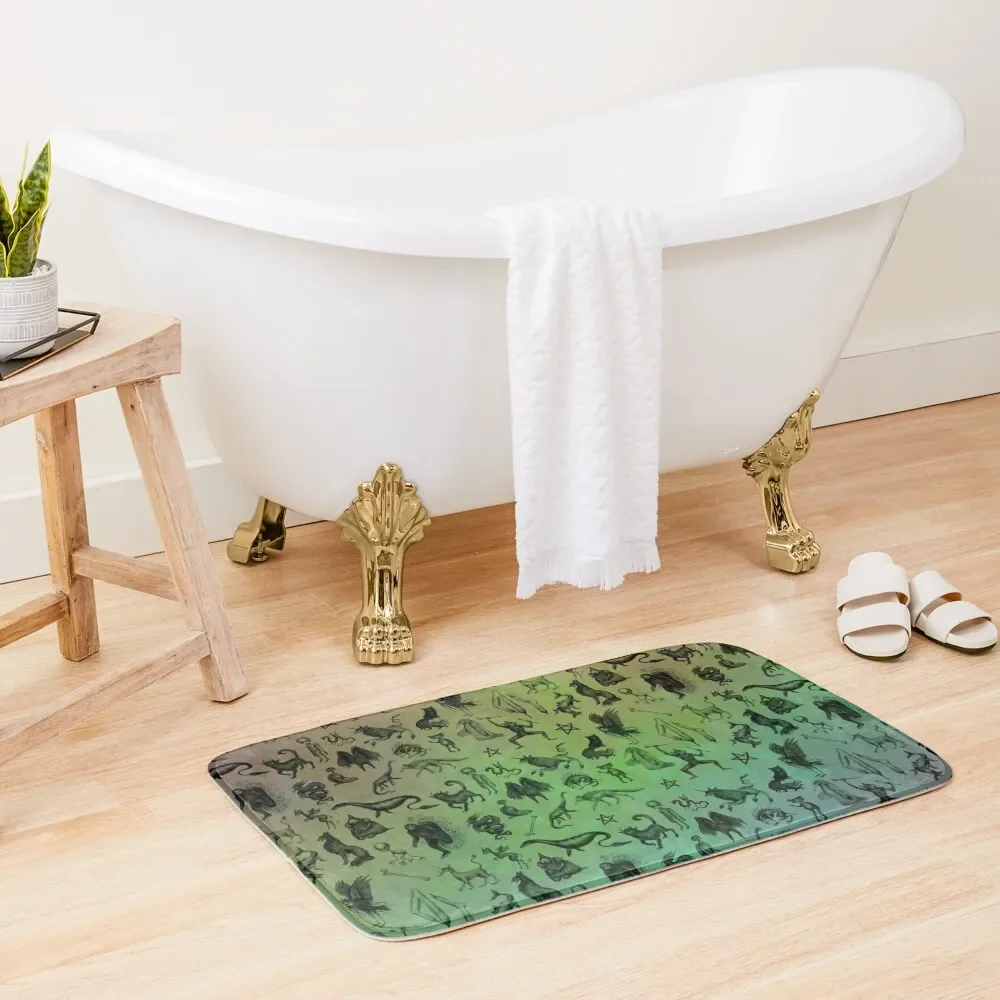 

Rainbow Cryptids Bath Mat House Interior Entrance House Entrance Toilet Carpet Set For Bathroom Mat