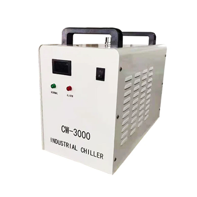 CW3000 Industrial 9L Chiller Refrigeration Constant Temperature Cutting Engraving Laser Tube Spindle Universal Water Tank