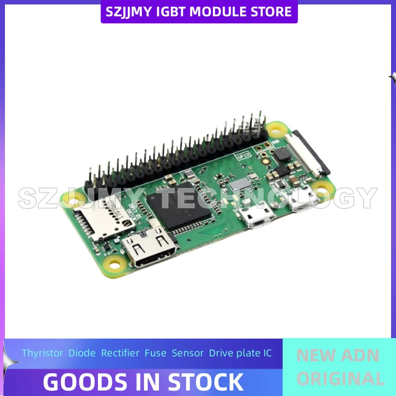 Raspberry Pi Zero WH pi0 مع مجموعة Pin حزمة شاشة حبر مقاس 2.13 بوصة أصلية جديدة في المخزون