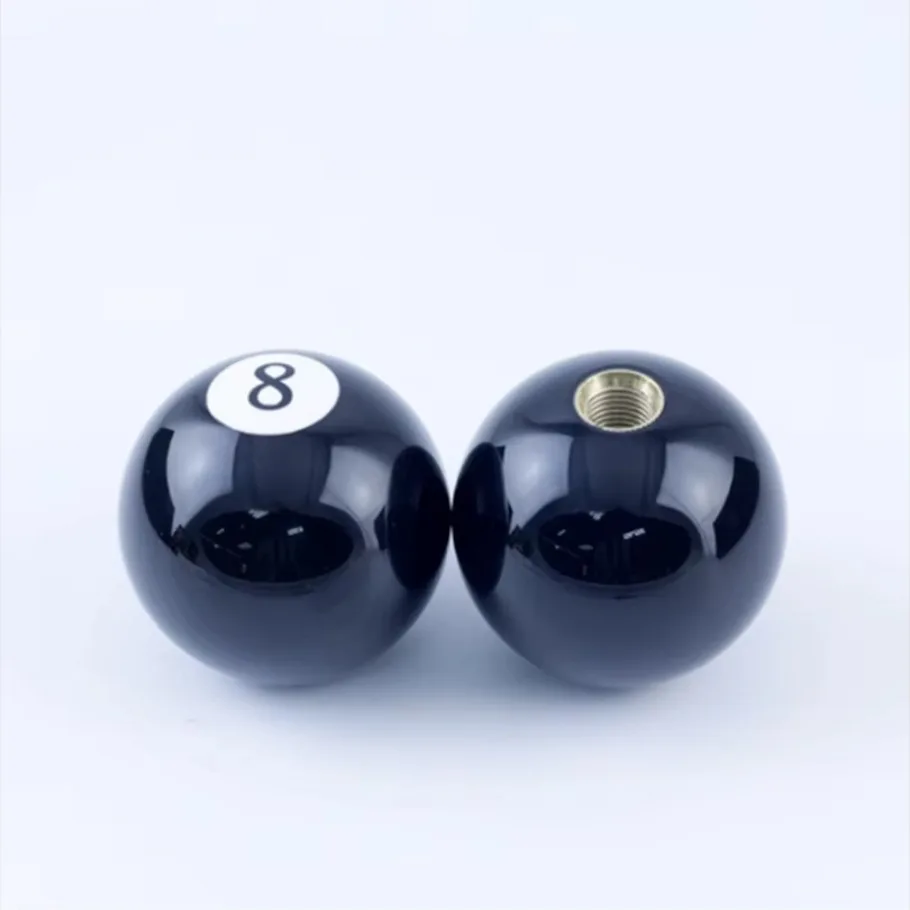 Car Universal 57MM Pool Billiard Ball Gear Shifter Shift Knob Car Lever 1x