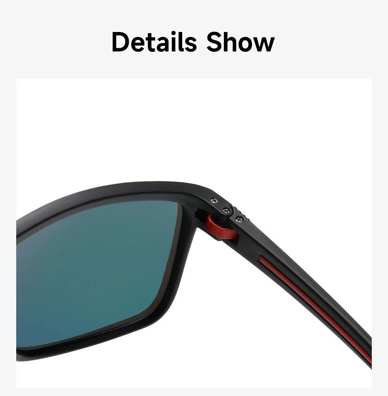 1/2PCS Polarisierte Fahren Sonnenbrille Männer Sonnenbrille Frauen UV400 Platz Retro Sonnenbrillen Outdoor Sport Brillen Angeln Schutzbrillen – Detail 15
