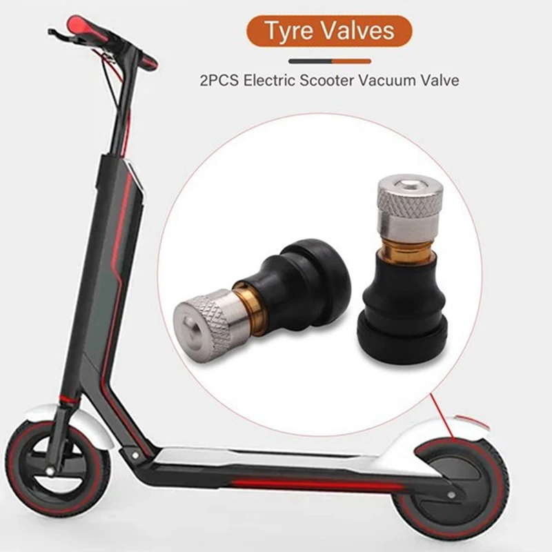 20PCS Electric Scooter Vacuum Valve For Xiaomi M365 Scooter Tyre Tubeless Tire Valve Wheel Gas Valve Electric Scooter