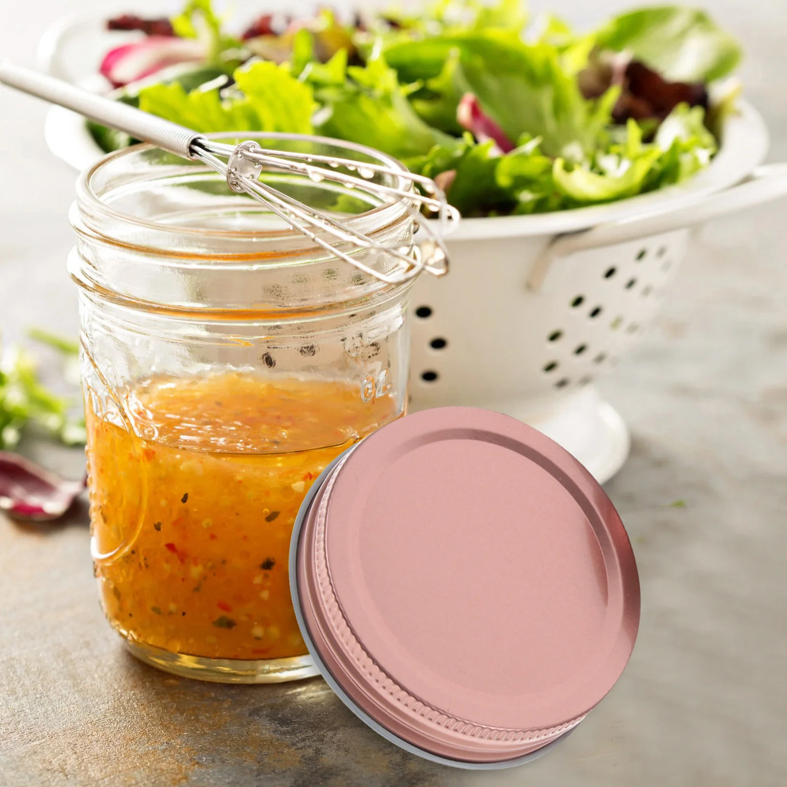 

12Pcs Sturdy Mason Jar Lids Thick Tinplate Material for Reliable Sealing Multipurpose Canning Covers for Dry Food Cookie Candy