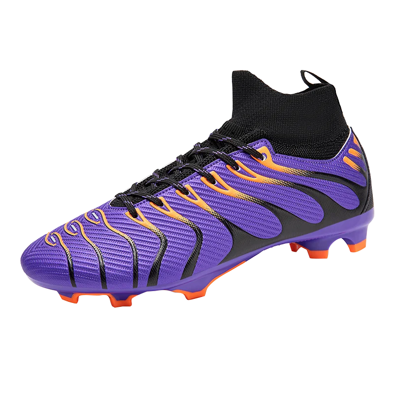 

New High Ankle men's football shoes Football Boots Men Professional Outdoor Adults Kids TF Soccer shoes Men's football shoes