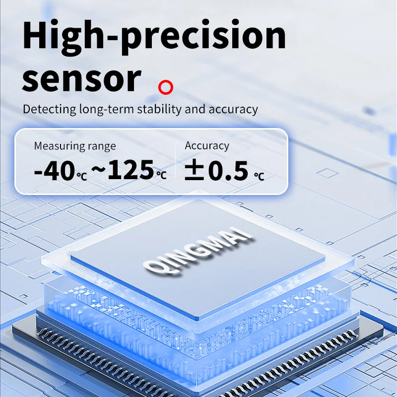 Imagem -05 - Digital Water Temperature Sensor Hidrômetro e Termômetro Sonda para Piscina Aquário Relógio de Parede Casa