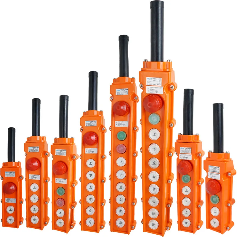 COB-61A COB-62A COB-63A COB-64A Rain proof crane control switch lifting button electric hoist operating handle