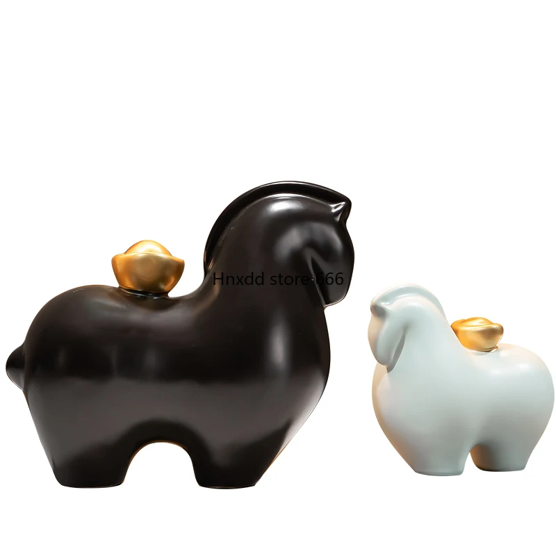 Immediately have money ceramic small ornaments wine cabinet decorations