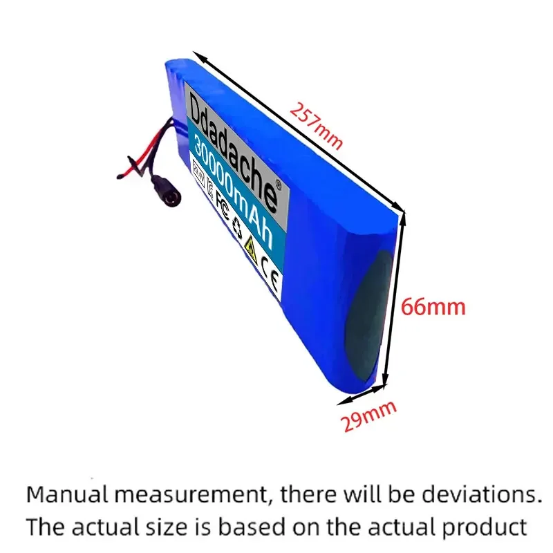 7S2P 29.4V 30000mAh 24v Electric Scooter Battery Lithium Electric Scooter 500W Electric Scooter Battery 24v 7s2p Battery
