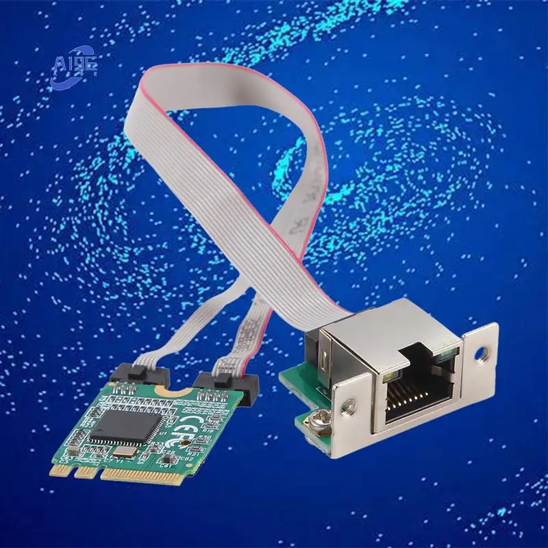 

A19E-Network Card Bent Pin Gigabit Single Port Server Network Card I210AT Chip GBE Ethernet RJ45 Network Card