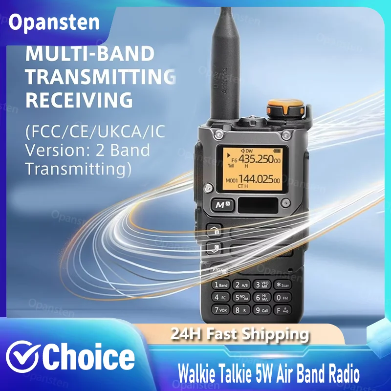 UV K5 8 Walkie Talkie Am Fm Communication Two Way Radio Receiver Ham Amateur Long Range Wireless Set Transceiver