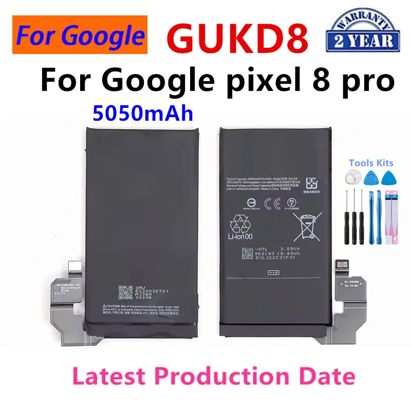 G63QN GUKD8 GP5JE GMF5Z G020E-B GTB1F Battery For HTC Google Pixel 6 Pro/ Pixel 3A /Pixel 7 pro 7A /Pixel 8 pro Phone Batteries - Image 6