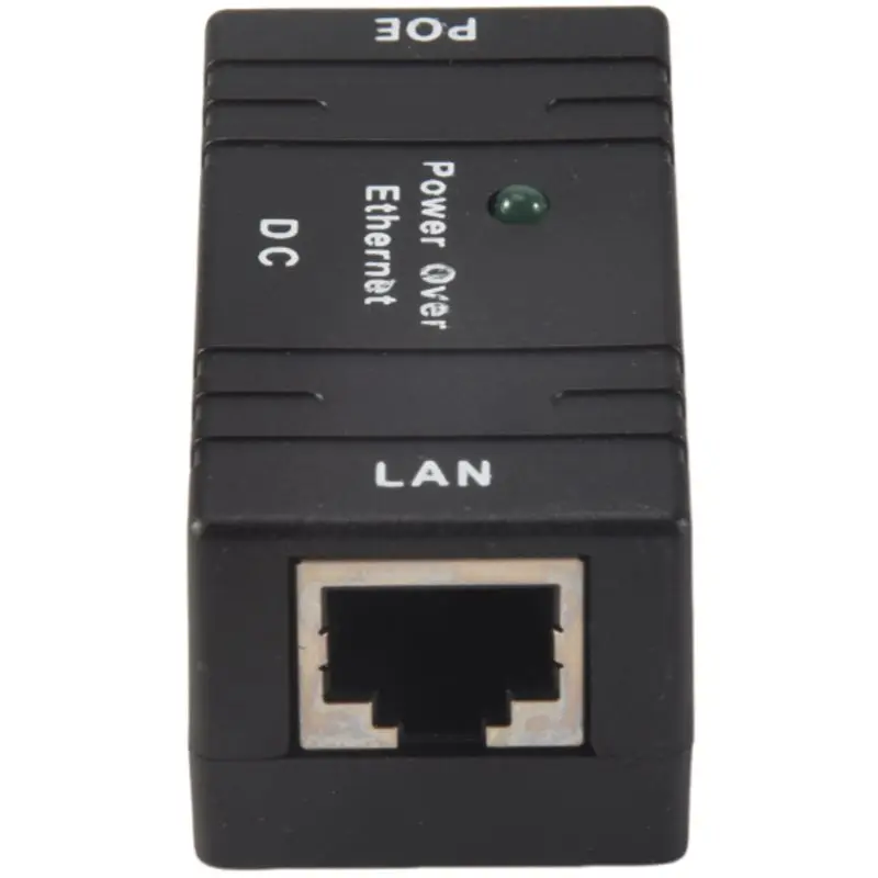 【GRANKSGIVING DAY】3X 100 Mbps 5V 12V 24V 48V/1A BJW POE Injector Power Splitter para câmera IP POE Adaptador Módulo Acessórios-Bla