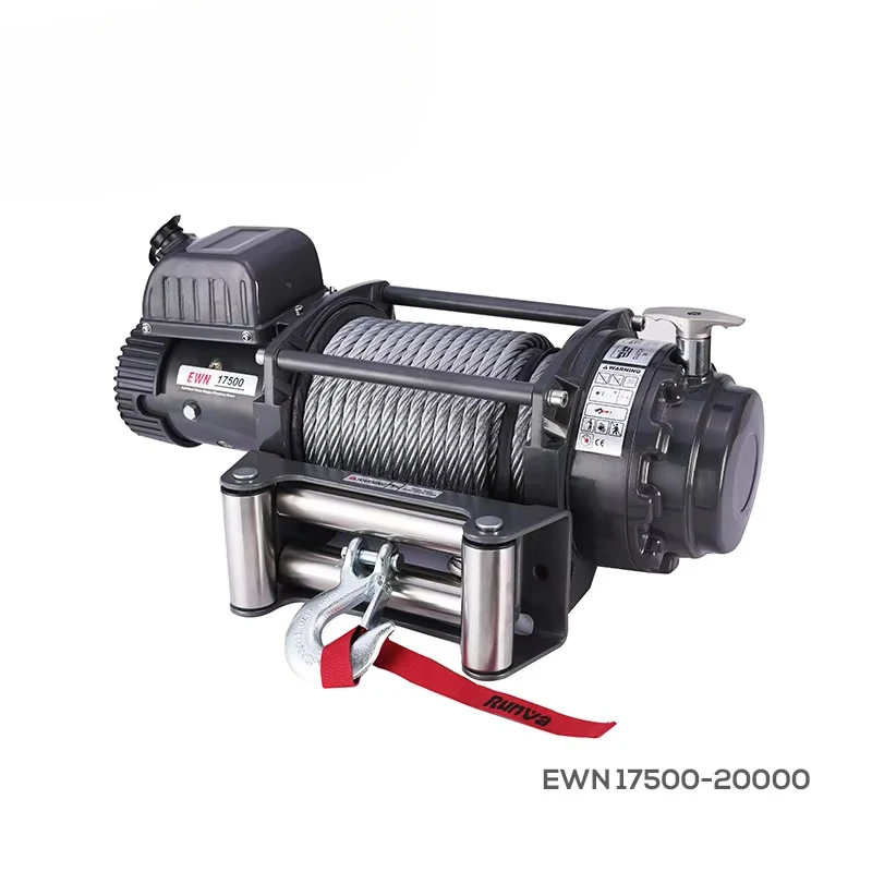 Runva Chinese manufacturer factory sells CE certified dc 12 volt electric winch