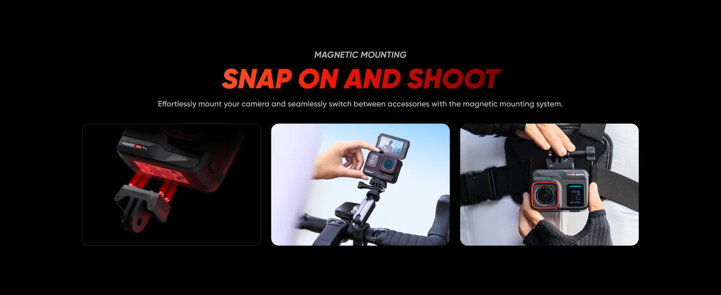 Insta360 Ace Pro Wasserdichte Action-Kamera mit Leica 1/1,3-Zoll-Sensor, KI-Geräuschunterdrückung für bessere Bilder, 4K120fps – Detail 17