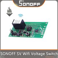 SONOFF SV Wifi Smart Switch Schakelaar Relay 5-24V Safe Voltage Switch eWeLink Home Module Support Alexa,Google Home Nest,IFTTT