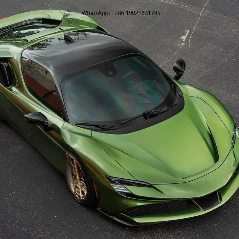 TPU Mamba Green PPF COLOR Car Wrap Film Sticker for Body Color Change Self Healing Coating Colored TPU Paint Protection Film