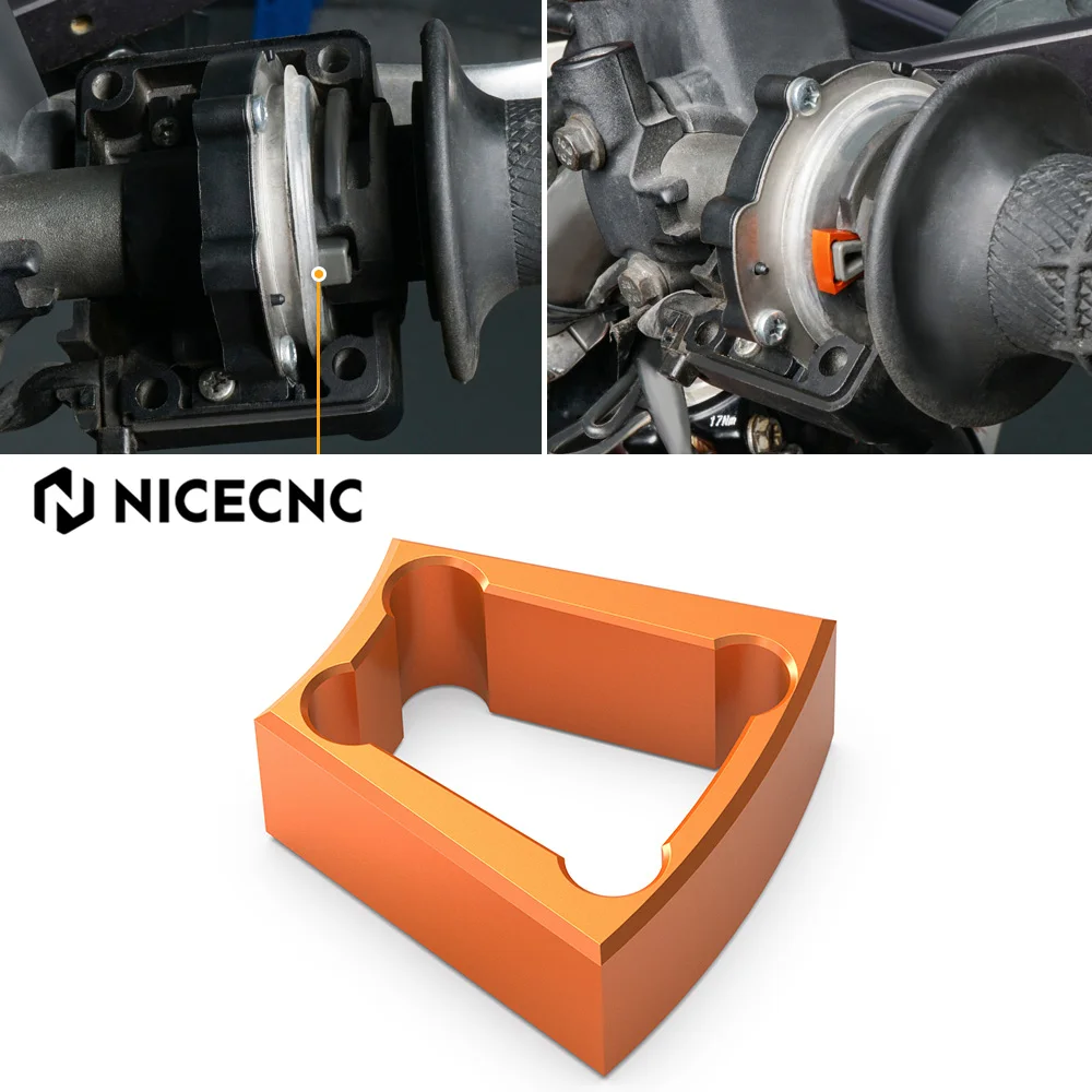 

NICECNC For KTM 690 Duke Enduro R SMCR 2014-2024 Throttle Spacer Kit For KTM 1290 Super Duke R 1190 Adventure 2014-2016