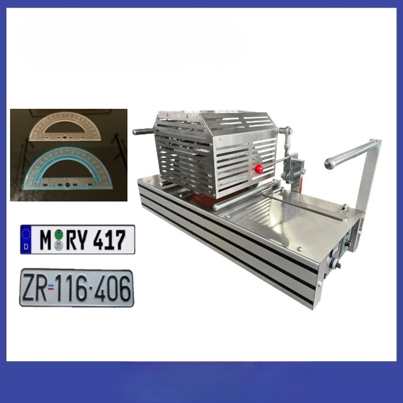 car license plate hot stamping machine continuous plate printing hot stamping machine