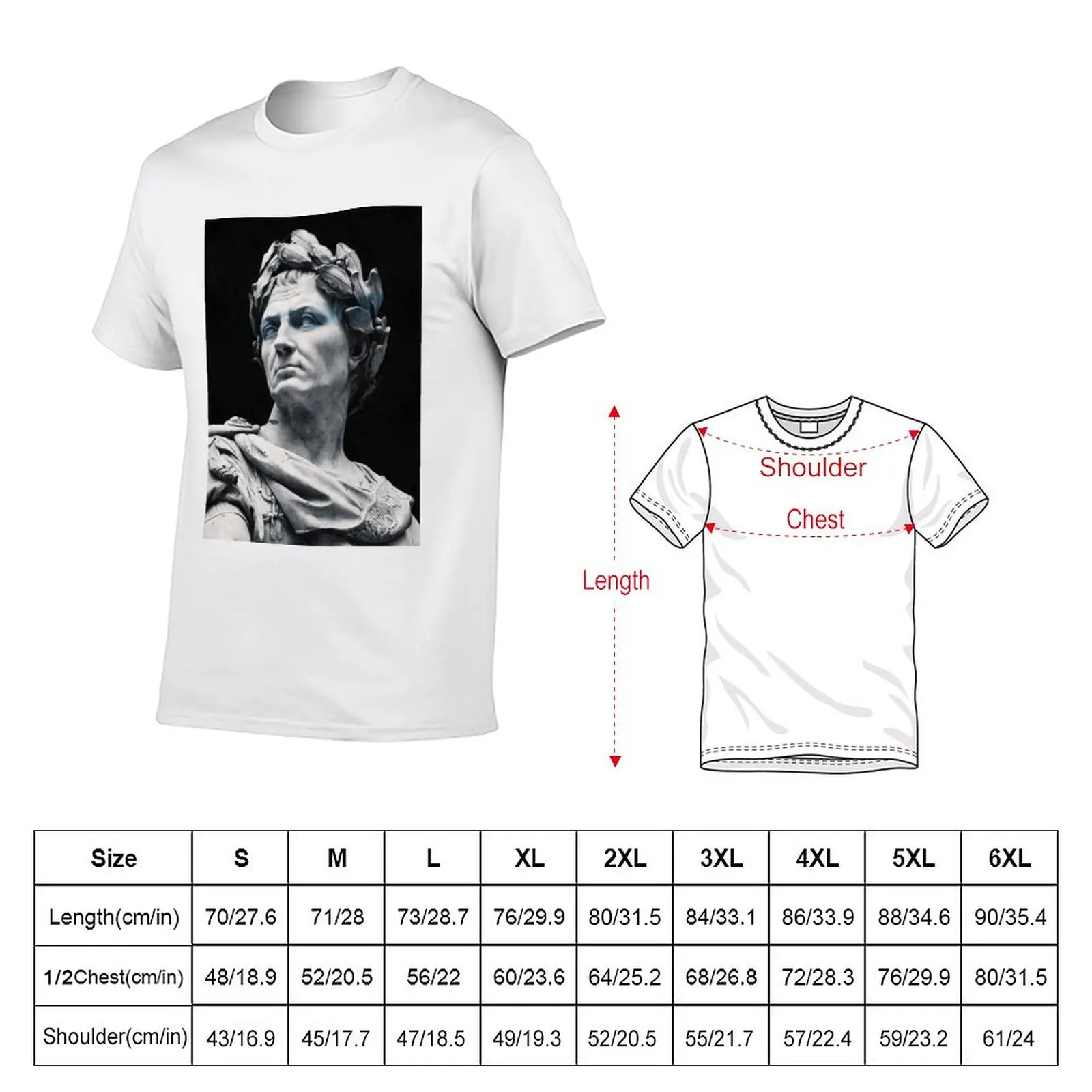 New Caesar T-Shirt funny t shirts graphics t shirt men graphic t shirts