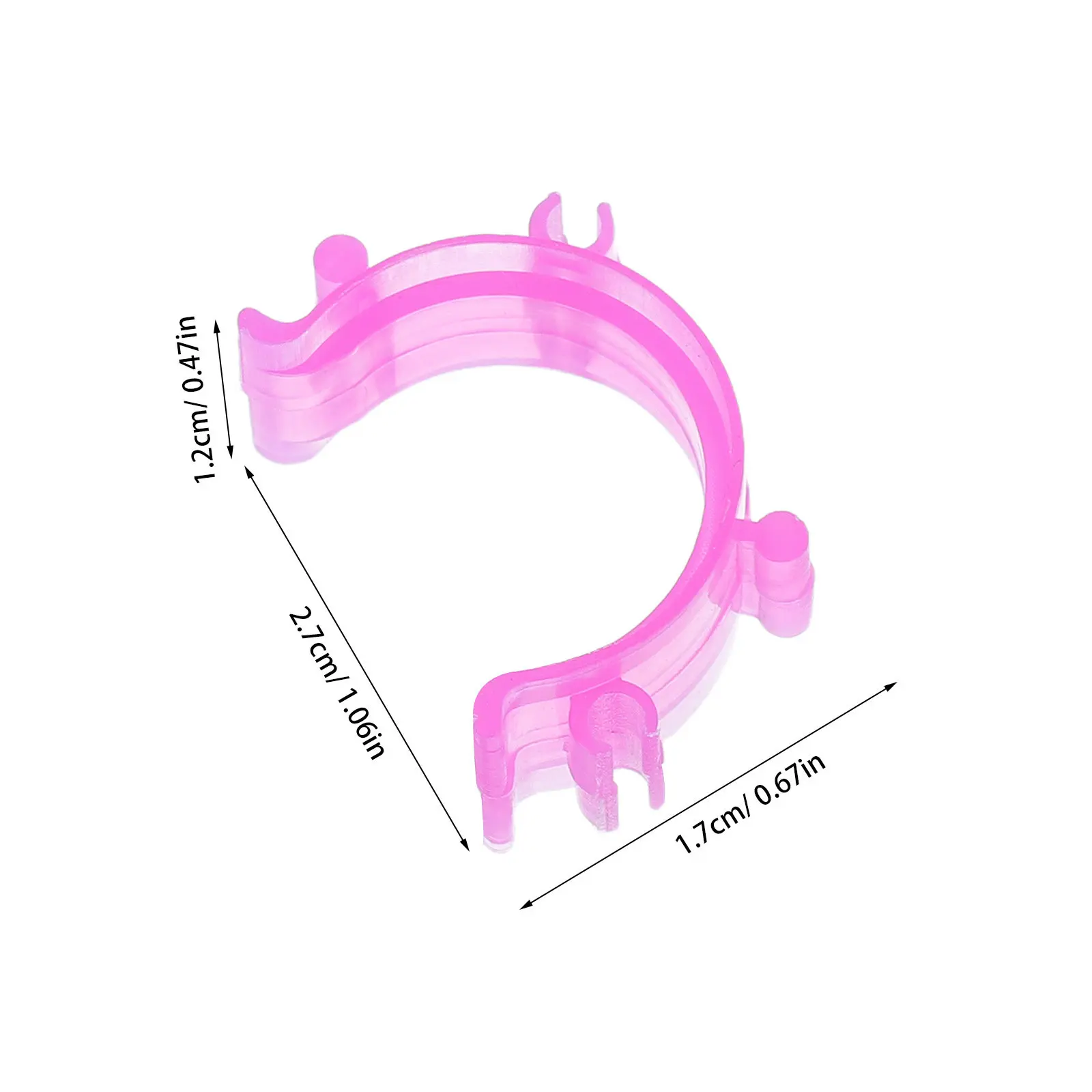 100Pcs Silicone Bobbin Holder Clips Fixed Clip Rings Anti-Tangle Thread Organizer Sewing Accessories Fixed Clip