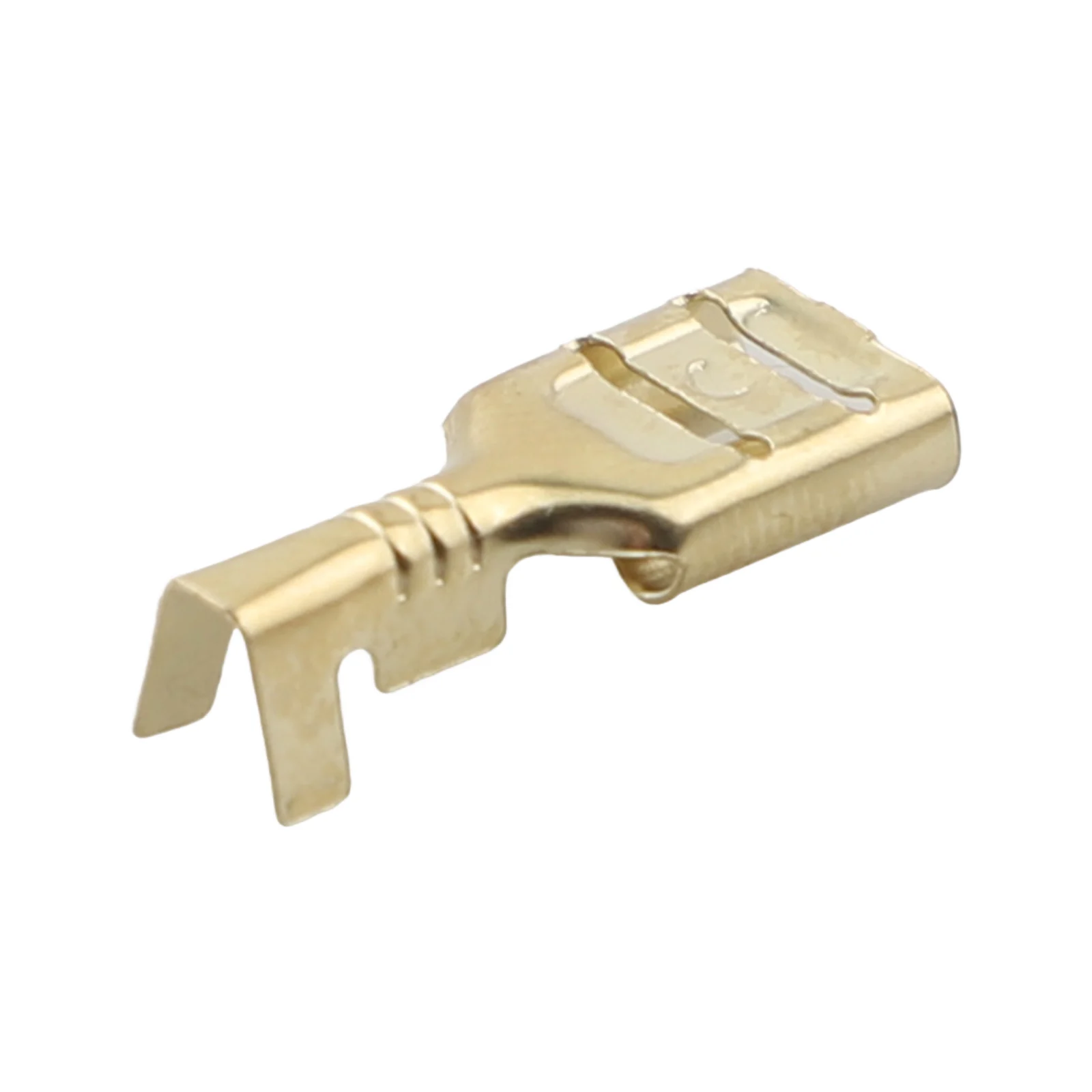 Tinned Copper Terminals Nylon Spade Connectors Wiring Projects High-temperature Resistance Thick Tinned Copper Secure Connection
