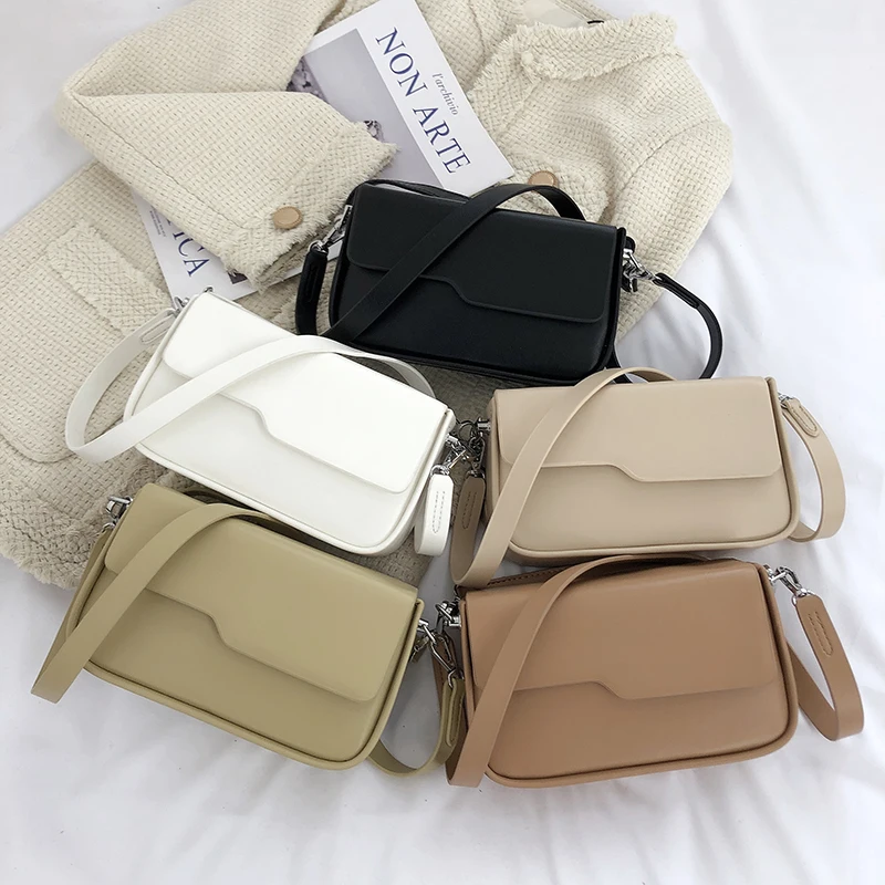 High Quality Leather Crossbody Bag for Women Fashion Purse and Handbags Designer Shoulder Bag Luxury Messenger Bags Cute Satchel