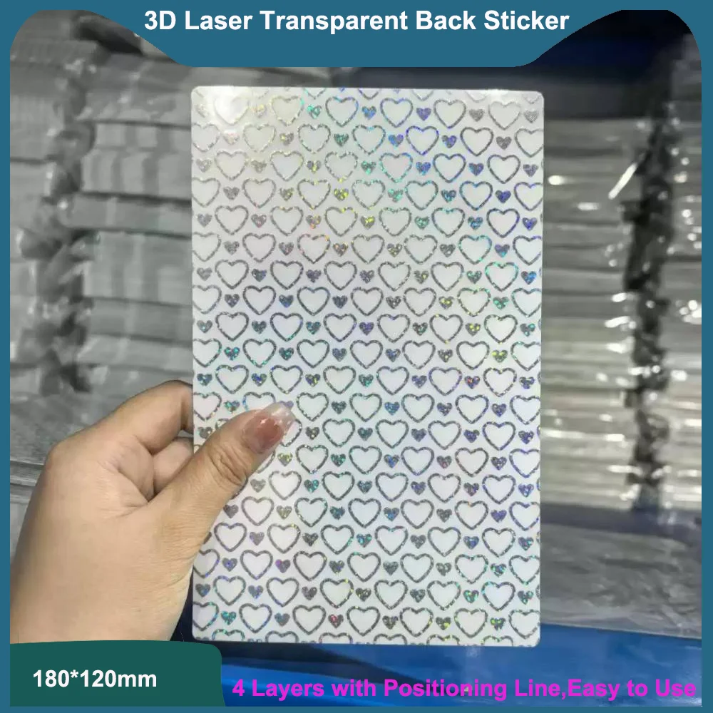Sunshine 50pcs 3D Transparent TPU Hydrogel Film Screen Protector With Star Pattern Back Skin Stickers for Y22 Cutting Plotter