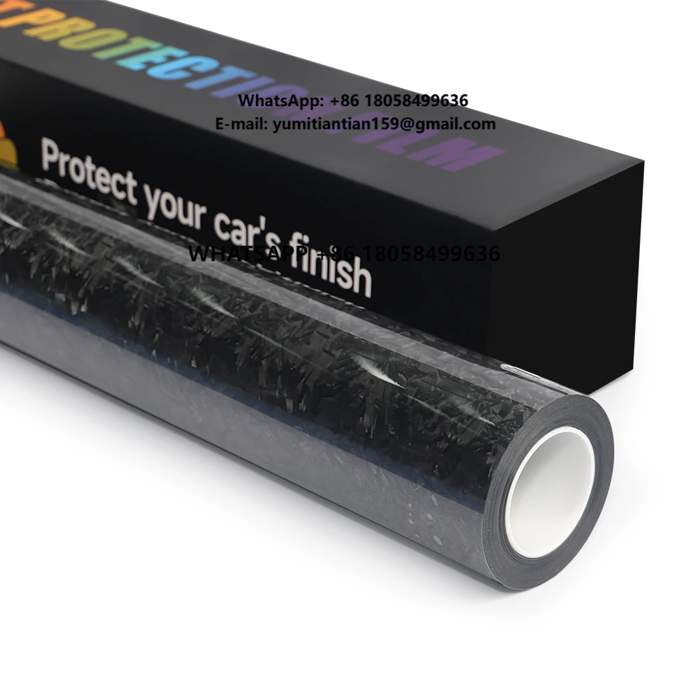 

Carlas Sticker Film Carbon Fiber Forged Carbon Color PPF Paint Protection Film TPU PPF Decoration Cover Film China-Chic Style